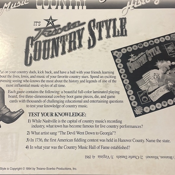 Country trivia board game - Picture 2 of 5
